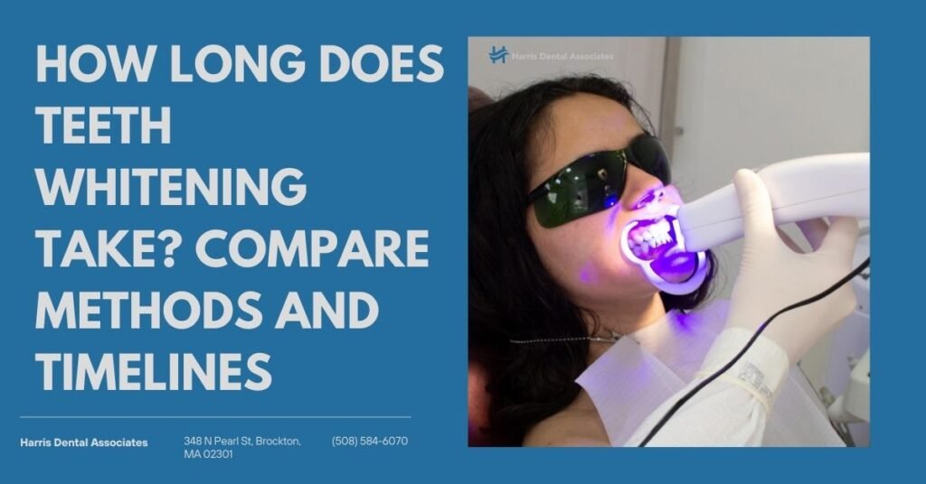 how long does teeth whitening take